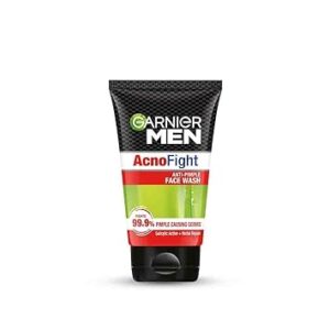 Garnier Men, Anti-Pimple Face Wash, Repairs Skin & Balances Oils, AcnoFight, 100 g