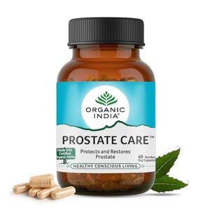 A TATA Product – Organic India Prostate Care – 60 Veg Capsules