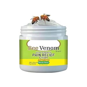 Bee Venom | Bee Venom Pain Relief Cream | Bee Venom Joint and Bone Therapy Cream | Ultra Strength Bee Venom Pain Relief Cream | Bee Venom Cream (Pack of 1 (100gm))