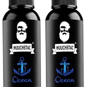 Muuchstac Ocean Face Wash for Men | Fight Acne & Pimples, Brighten Skin, Clears Dirt, Oil Control, Refreshing Feel – Multi-Action Formula (2×100 ml)