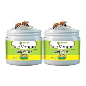 Bee venom pain relief cream 200gm | Joint and bone therapy cream | Bee venom combo pack of 2 100gm each Total (200gm)