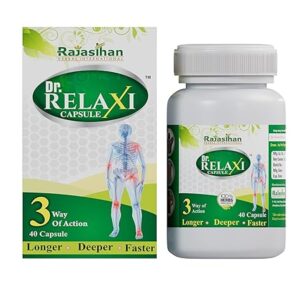 Dr. RELAXI Rajasthan Herbal Dr Relaxi 40 Capsule (Pack Of 1)