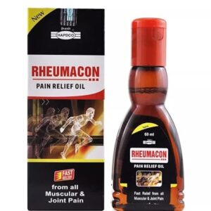 KRIG’S ABCD05 Hapdco Rheumacon Pain Killer Oil (60 ml) – Set of 2 Bottles