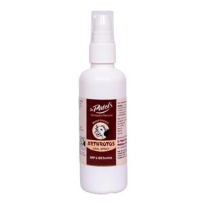DR PATELS HOMEOPATHIC MEDICINES Arthrotos Veterinary Pain Killer Spray For Joints And Muscle|Use For Pain Associated With Dystopia Lameness,Fractures,Dislocations And Injury-100 Ml