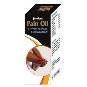 shop homeo Jhactions Pain Killer Massage Oil-100Ml [Pack Of 2] || Instant Pain Relief Herbal Oil [ Not A Homeopathic Medicine ]